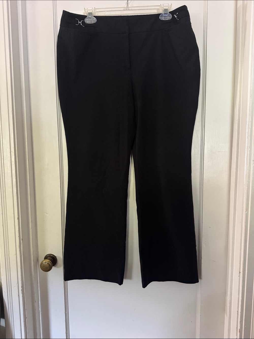 New York & Company Black Boot Cut Dress Pants
